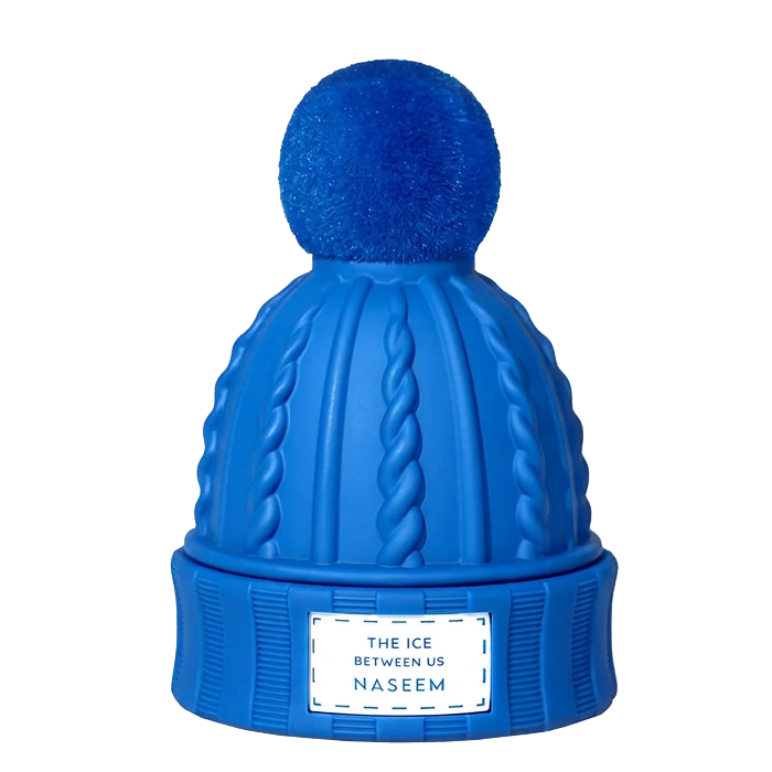 Naseem the ice between us 80ml Blue bottle 80ml eau de parfum bottle: Perfume Studio