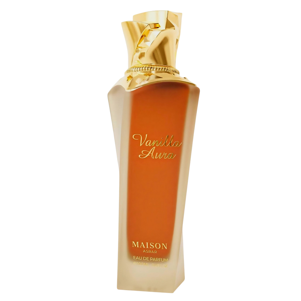 Maison Asrar Vanilla Aura 100ml eau de parfum bottle — Perfume Studio