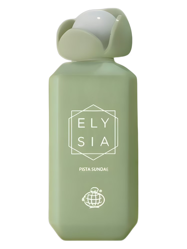 Fragrance World Elysia Pista Sundae 100ml eau de parfum bottle — Perfume Studio