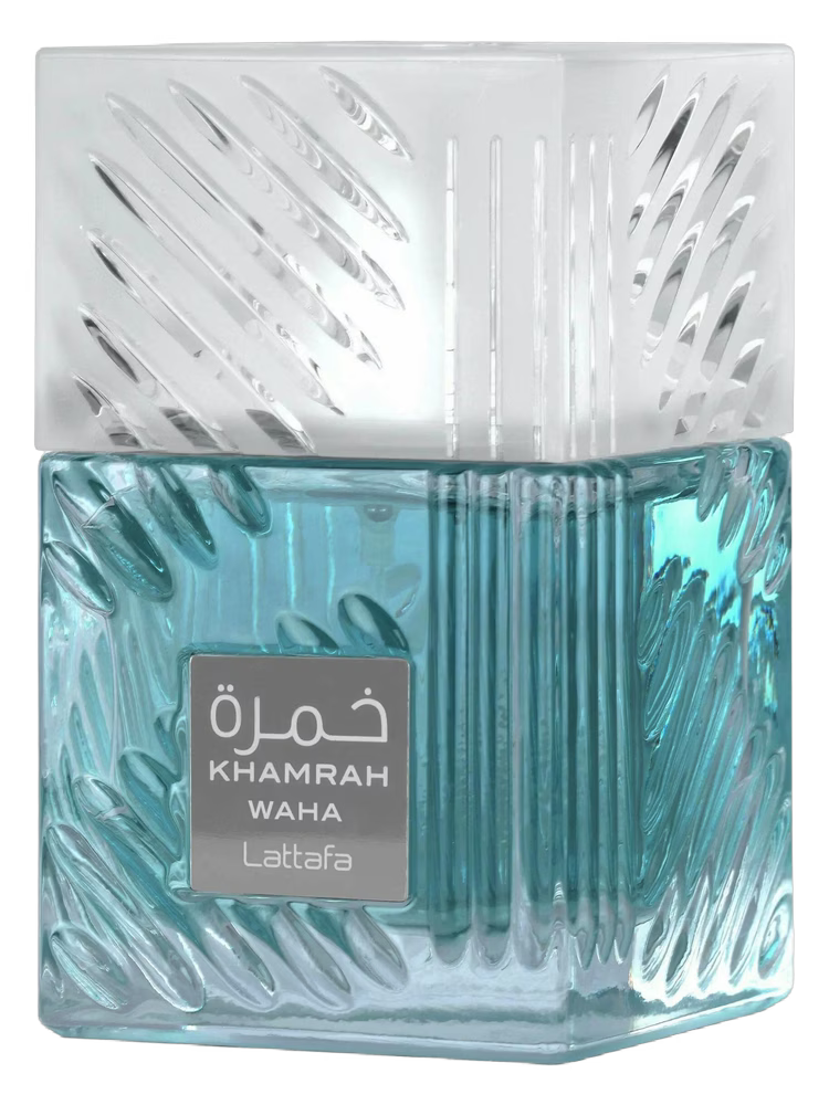 Lattafa Khamrah Waha 100ml eau de parfum bottle — Perfume Studio