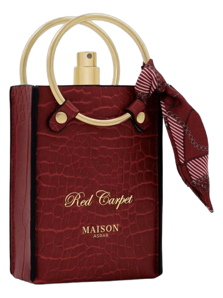Maison Asrar RED CARPET 100ml eau de parfum bottle — Perfume Studio