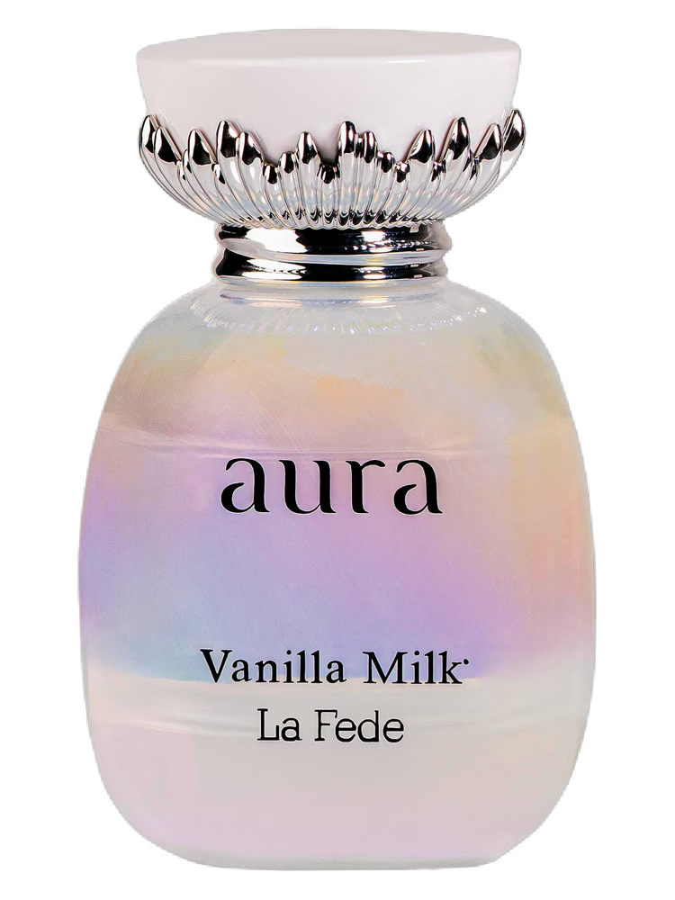 Khadlaj AURA VANILLA MILK 100ml eau de parfum bottle: Perfume Studio