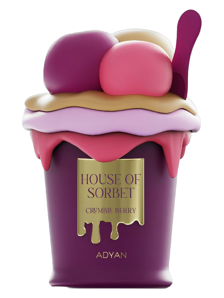 ADYAN HOUSE OF SORBET CRUMBLE BERRY 100ml eau de parfum bottle: Perfume Studio