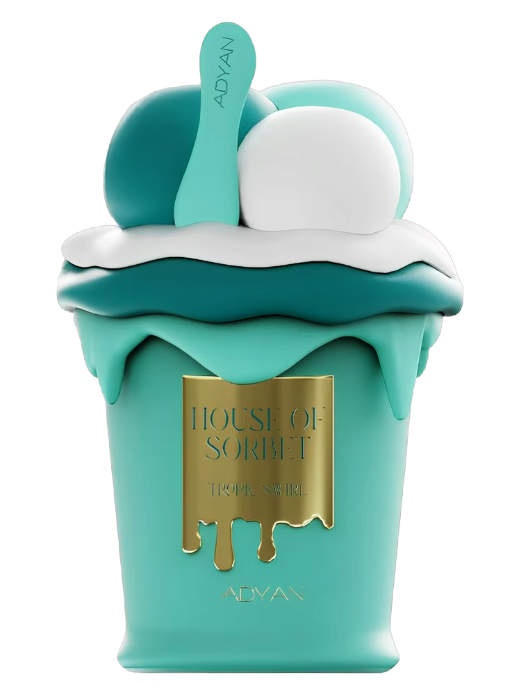 ADYAN HOUSE OF SORBET TROPIC SWIRL 100ml eau de parfum bottle: Perfume Studio
