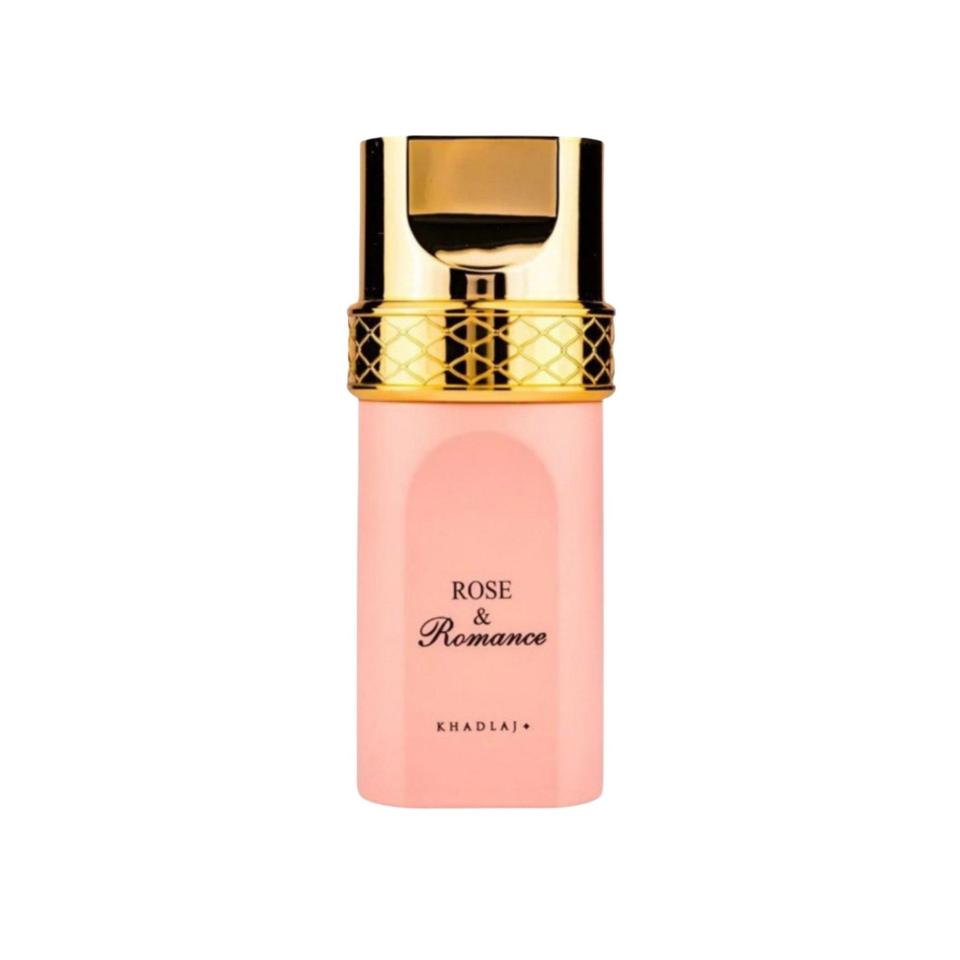 Khadlaj Rose & Romance 100ml eau de parfum bottle — Perfume Studio