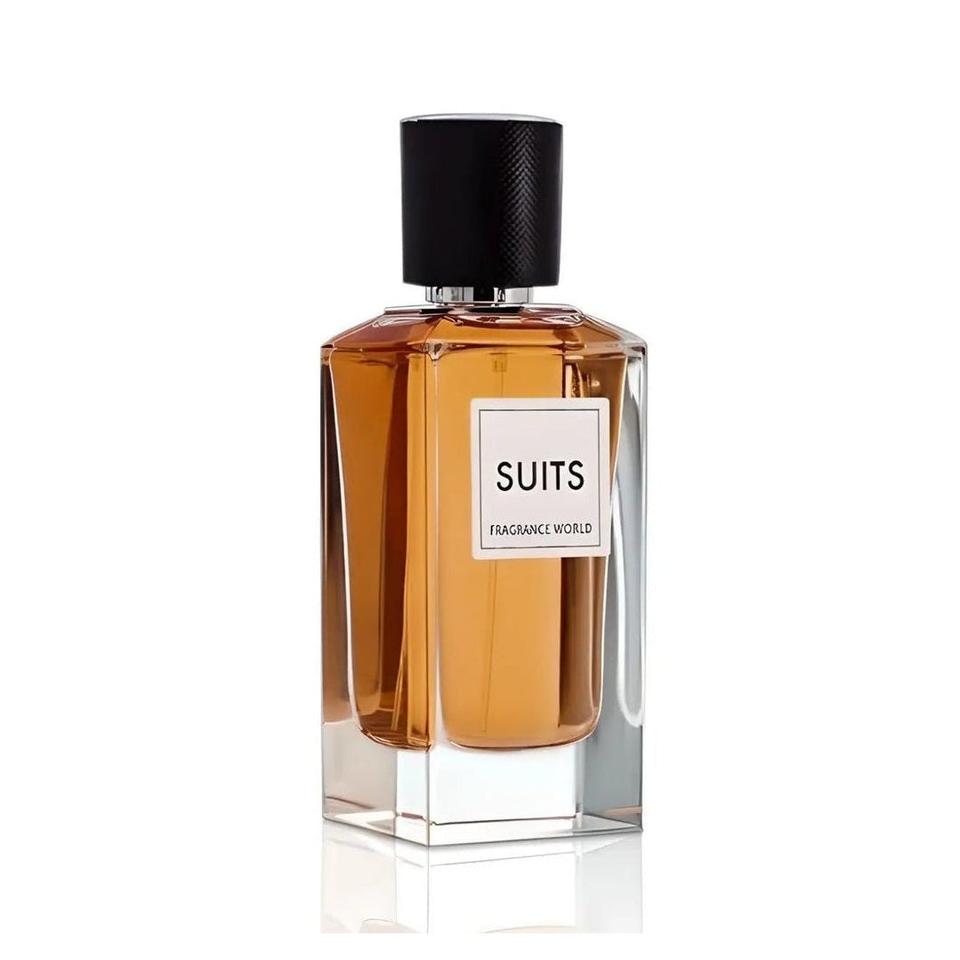 Fragrance World Suits By Fragrance World 100ml eau de parfum bottle — Perfume Studio