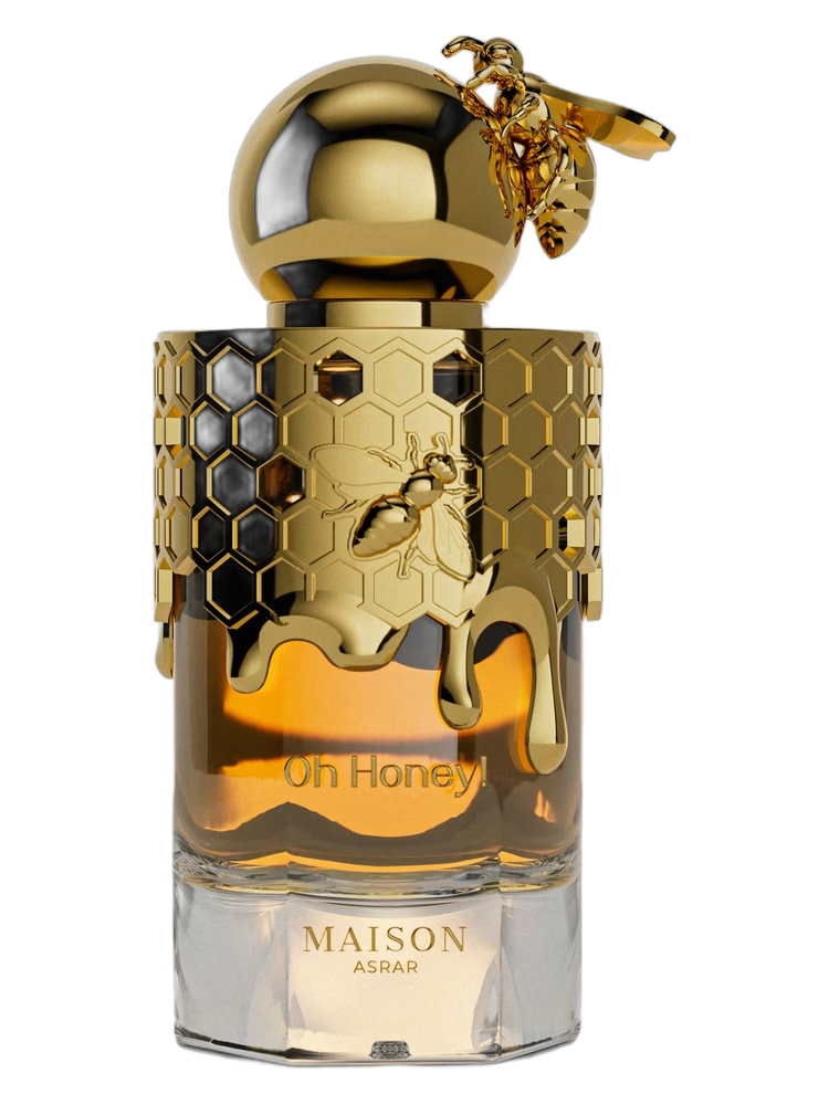 Maison Asrar Oh Honey 100ml eau de parfum bottle — Perfume Studio
