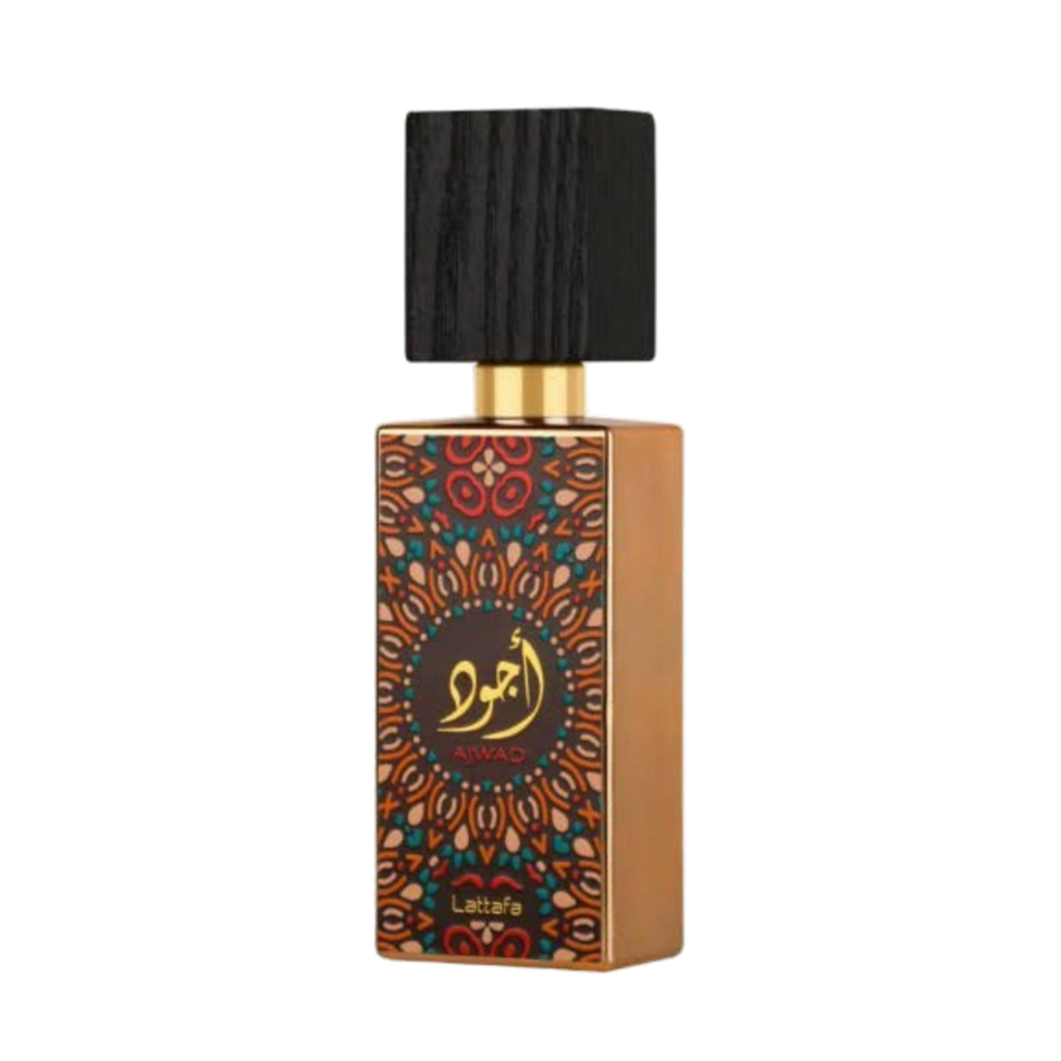 Ajwad Lattafa eau de parfum bottle — Perfume Studio