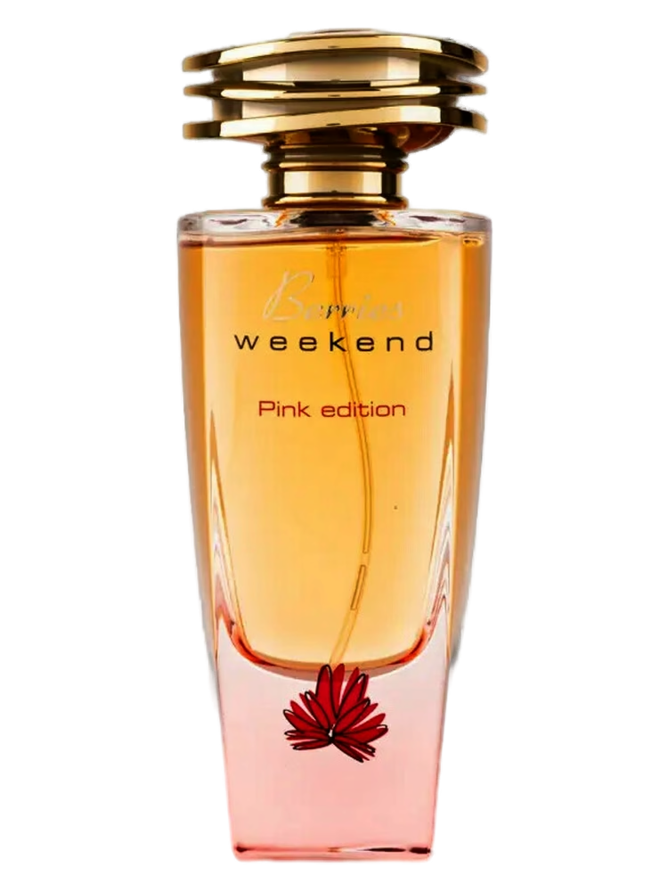 Fragrance World Berries Weekend Pink 100ml eau de parfum bottle — Perfume Studio