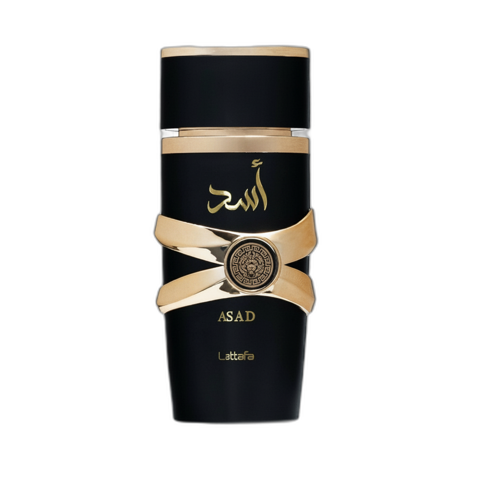 Lattafa Asad Lattafa 100ml eau de parfum bottle — Perfume Studio