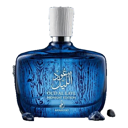 Arabiyat Oud Al Layal Midnight Eau de Parfum bottle: Perfume Studio