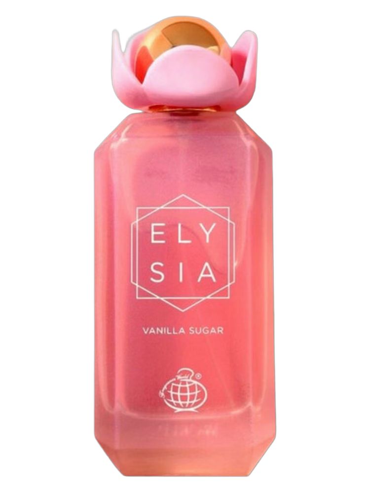 Fragrance World Elysia Vanilla Suger 100ml eau de parfum bottle — Perfume Studio