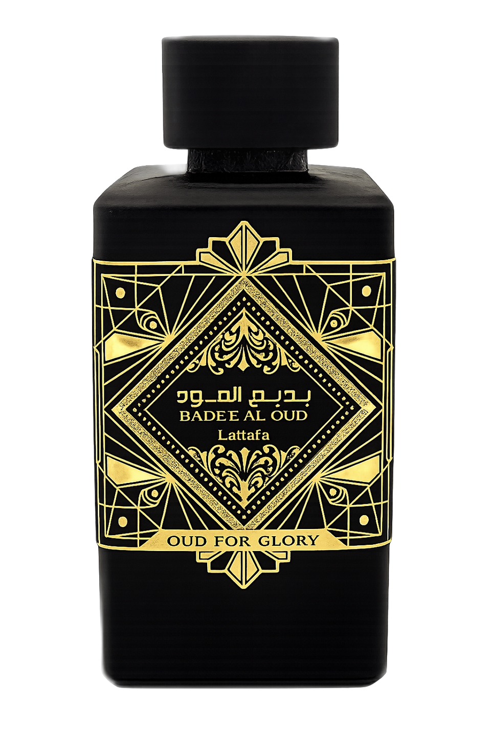 Badee Al Oud - Oud For Glory Lattafa eau de parfum bottle — Perfume Studio