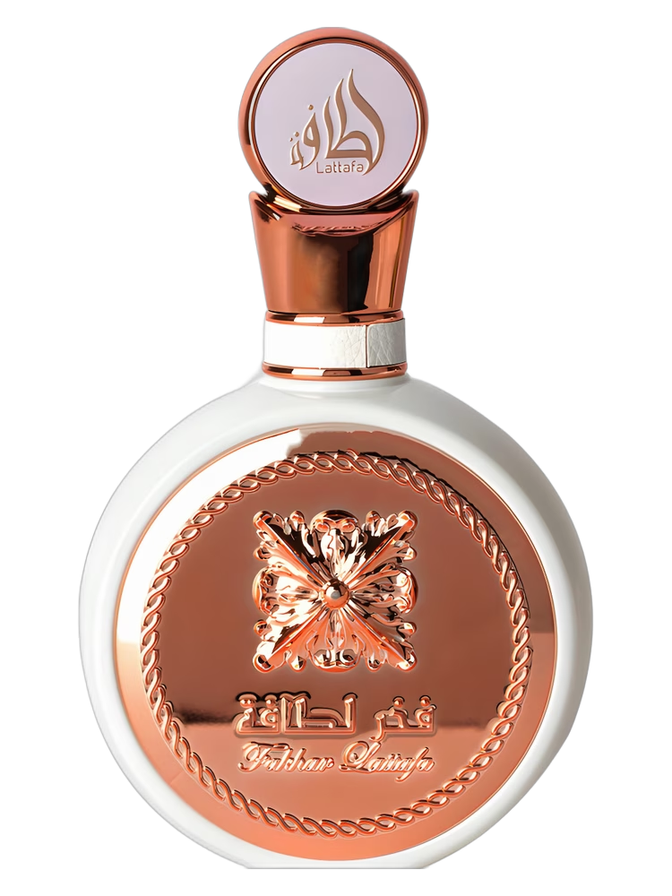 Lattafa Fakhar Rose Gold 100ml eau de parfum bottle — Perfume Studio