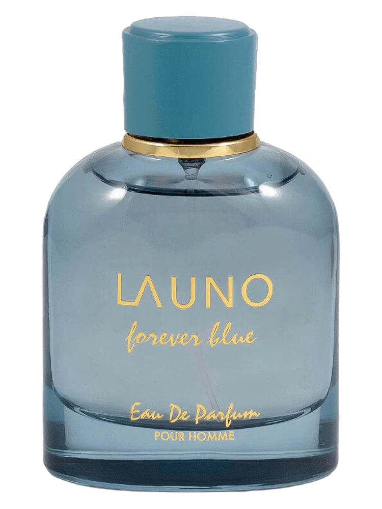 Fragrance World Launo Forever Blue 100ml eau de parfum bottle — Perfume Studio