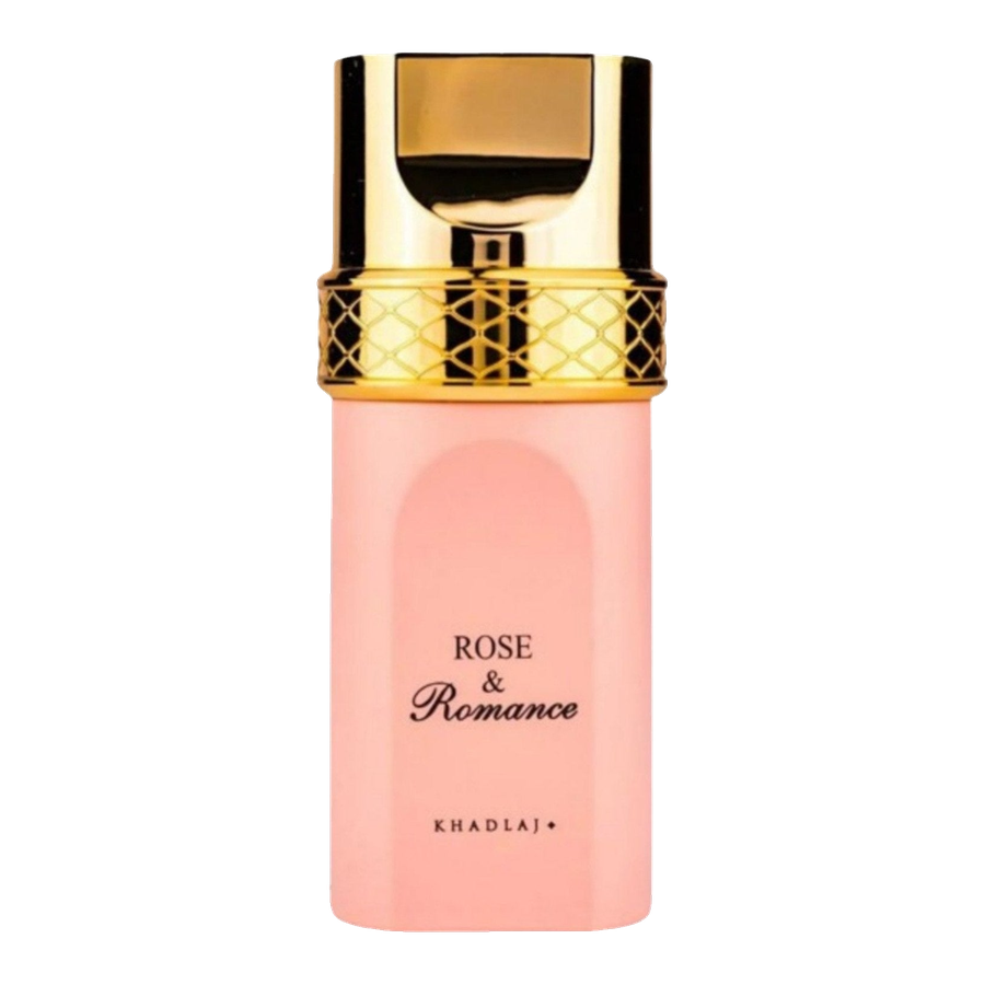 Khadlaj Rose & Romance 100ml Eau de Parfum bottle: Perfume Studio