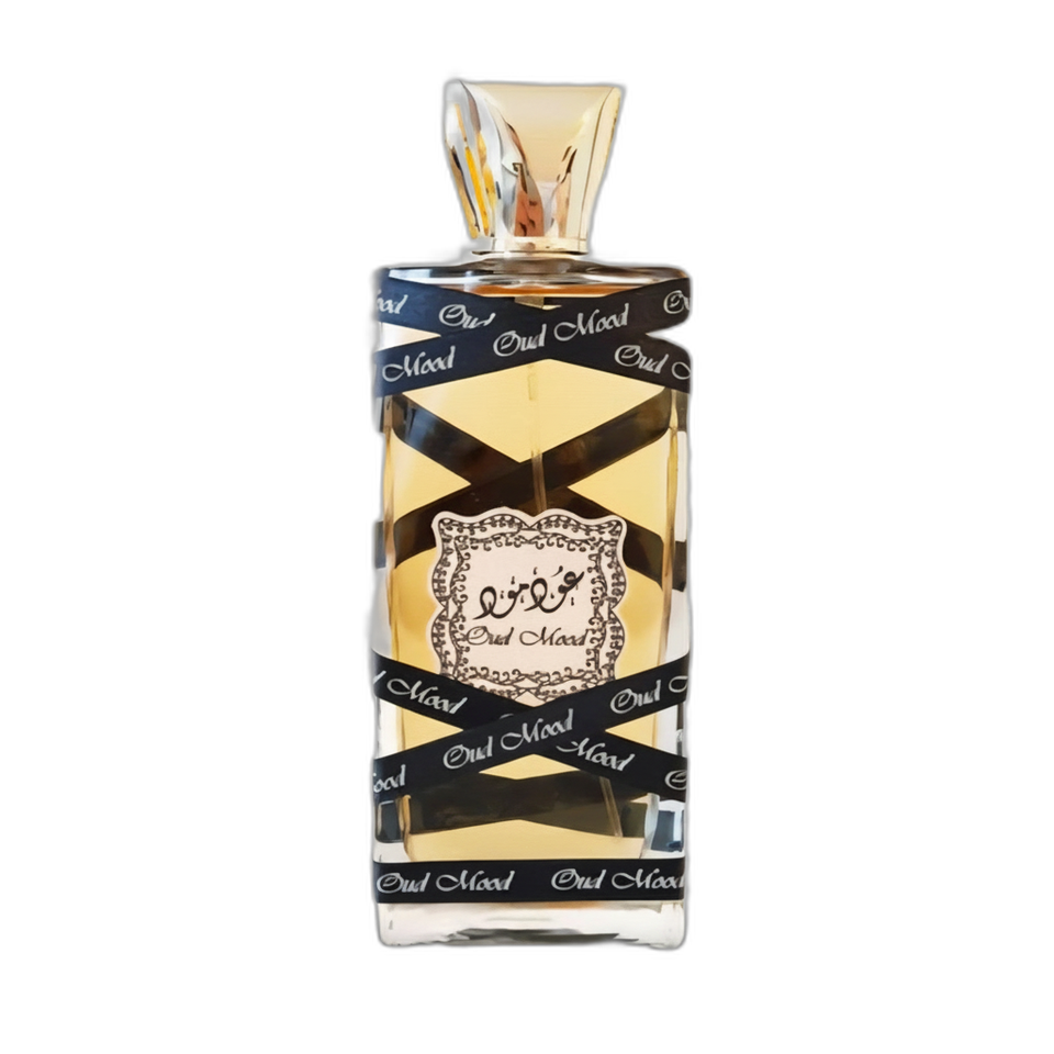 Lattafa Oud Mood Reminiscence 100ml eau de parfum bottle — Perfume Studio