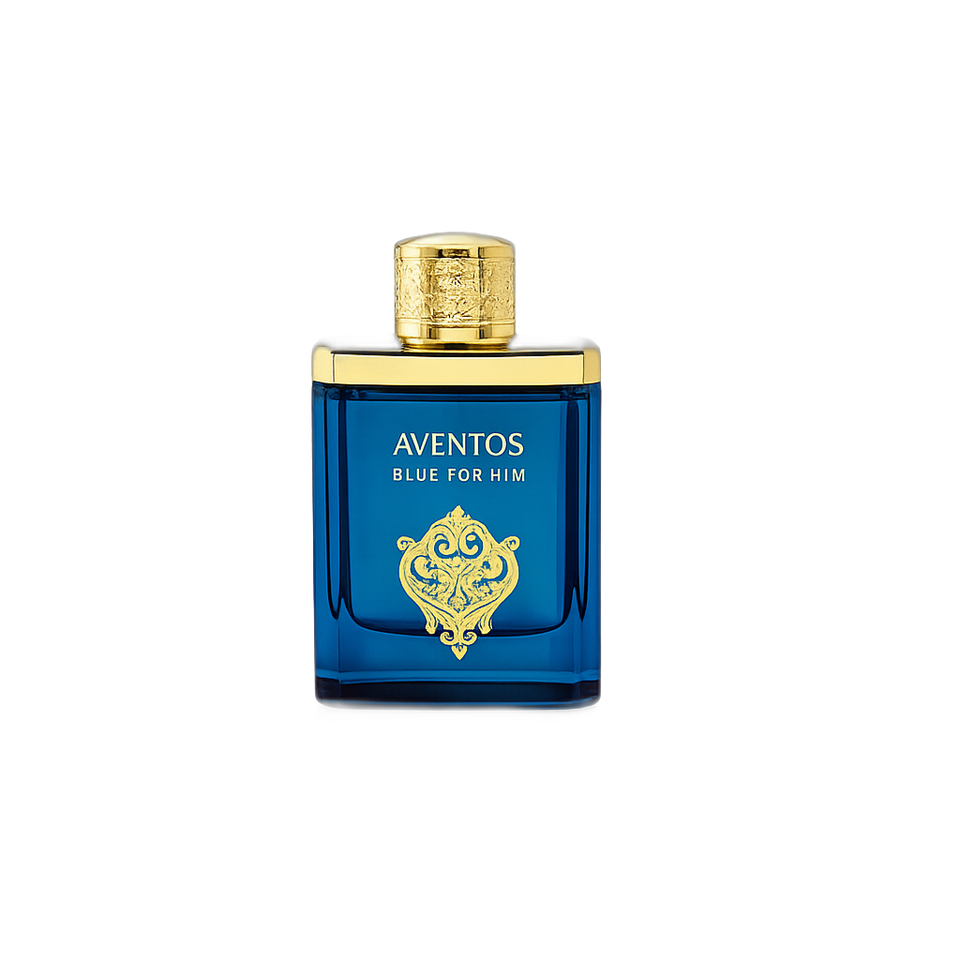 Aventos Blue For Him eau de parfum bottle — Perfume Studio