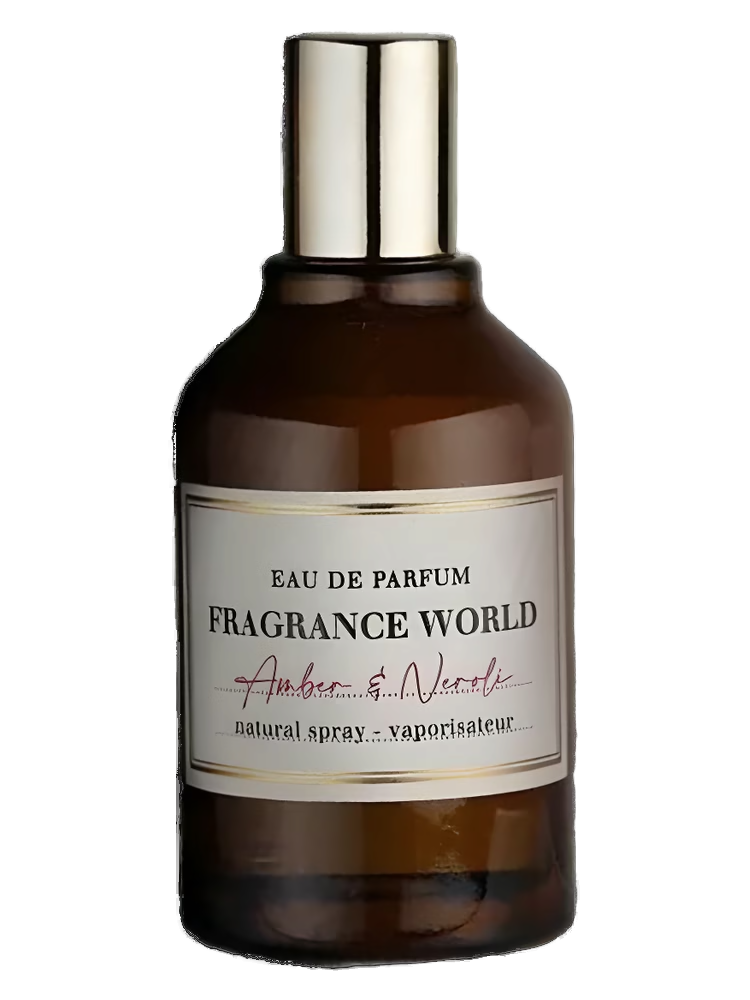 Fragrance World Amber&Naroli 100ml eau de parfum bottle — Perfume Studio