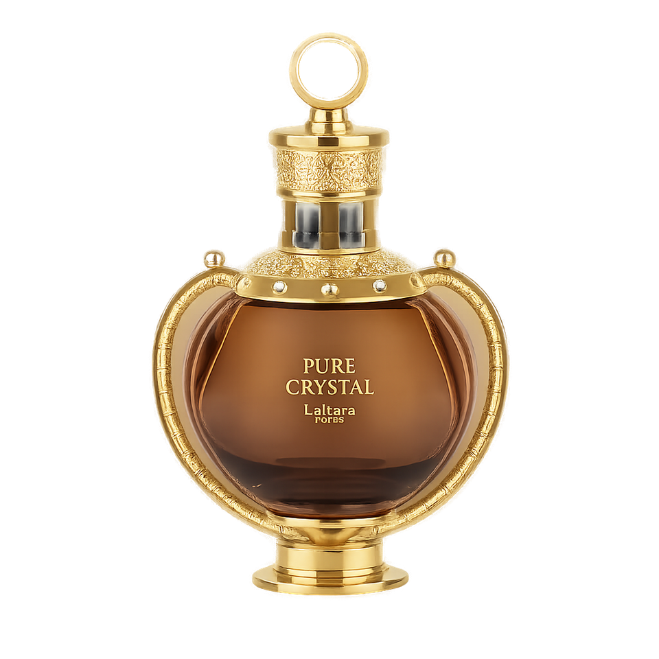 Lattafa Pure Crystal 100ml eau de parfum bottle — Perfume Studio
