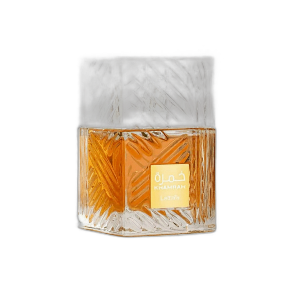 Khamrah Lattafa eau de parfum bottle — Perfume Studio