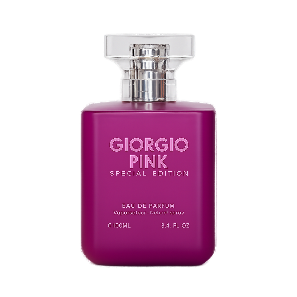 Fragrance World Giorgio Pink eau de parfum bottle — Perfume Studio