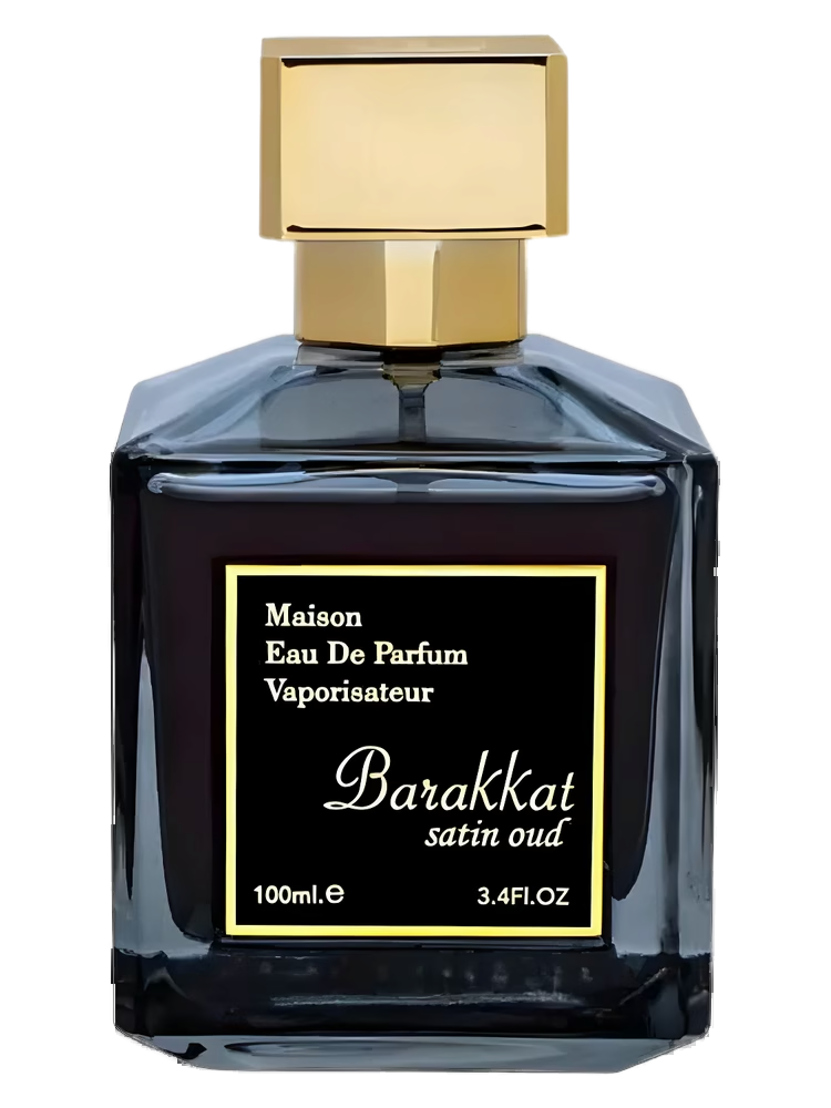 Fragrance World Barakkat Satin Oud 100ml eau de parfum bottle — Perfume Studio