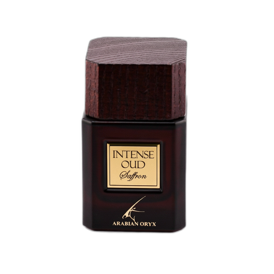 Intense Oud Saffron eau de parfum bottle — Perfume Studio