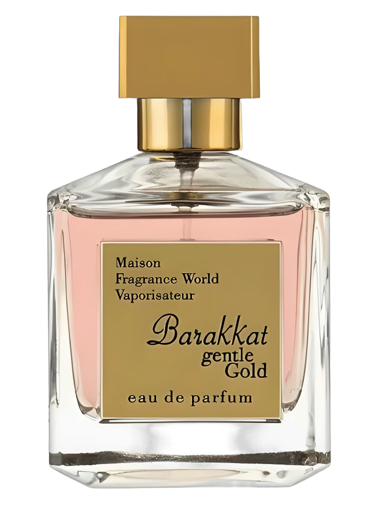 Fragrance World Barakkat Gentle Gold 100ml eau de parfum bottle — Perfume Studio