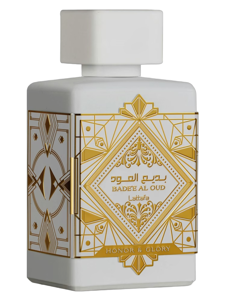 Lattafa Honor & Glory Lattafa 100ml eau de parfum bottle — Perfume Studio