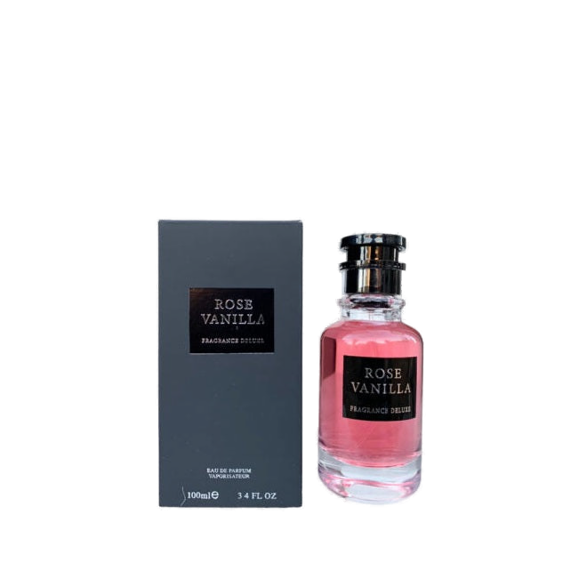 Rose Vanilla eau de parfum bottle — Perfume Studio
