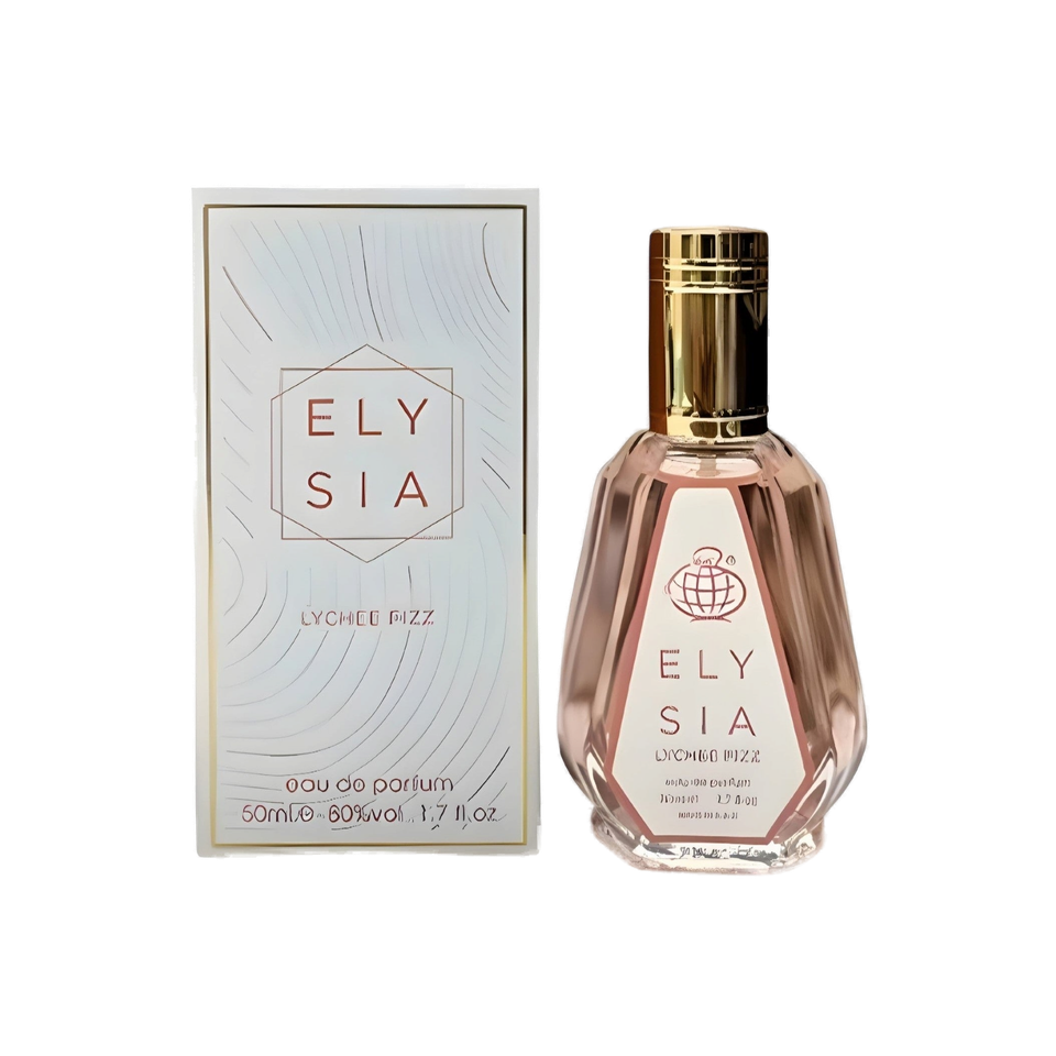 Elysia Lychee Fizz eau de parfum bottle — Perfume Studio