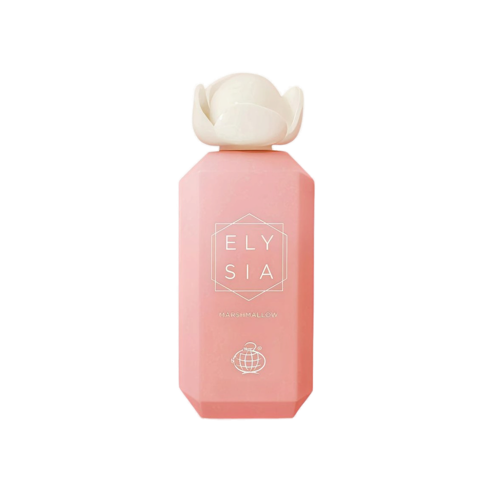 Fragrance World Elysia Marshmallow 100ml eau de parfum bottle — Perfume Studio